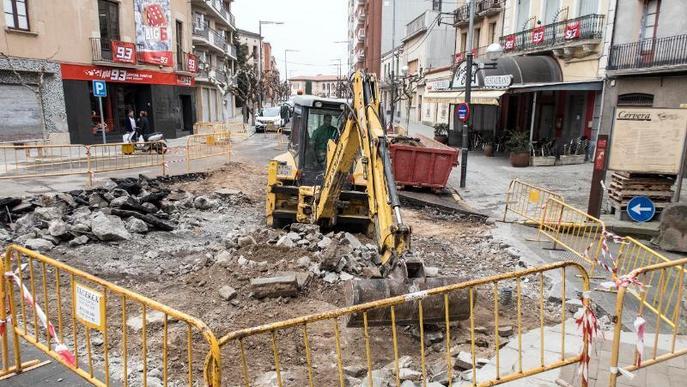 Comença la remodelació de l’accés a la Barbacana de Cervera