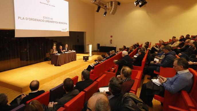L'equip de govern de Lleida comença les presentacions de la proposta de POUM en societat