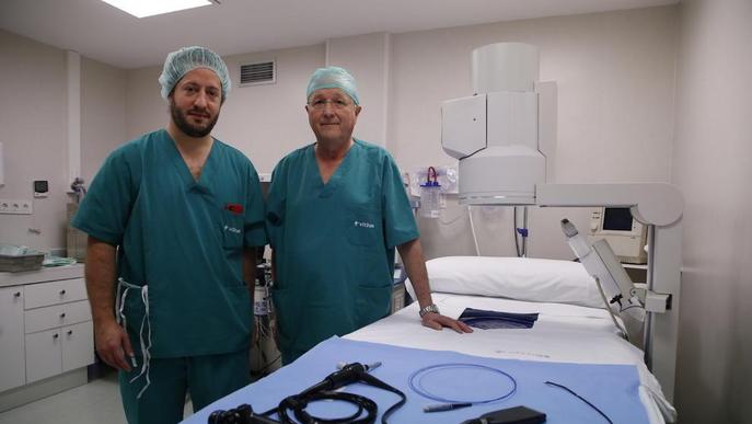 Tècnica pionera a Lleida per eliminar grans pedres del ronyó sense cirurgia