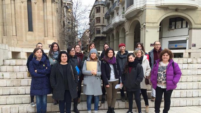Una manifestació de dones posarà el colofó a la vaga del dia 8 de març a Lleida