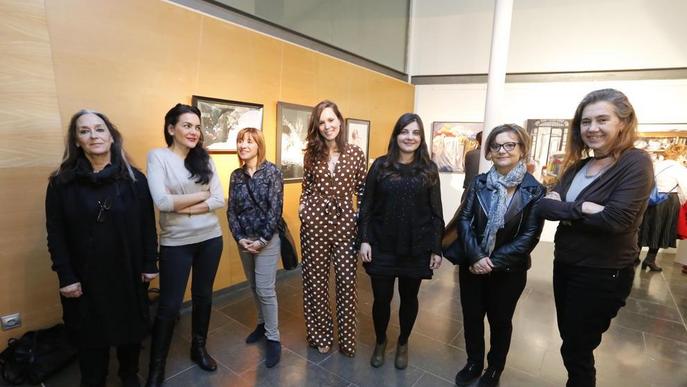 ‘Dones d’art’, exposició col·lectiva a Lleida de quinze artistes
