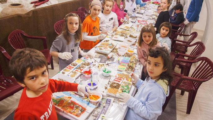 Guinovart i Viladot, als tallers infantils Pasqu'art d'Agramunt