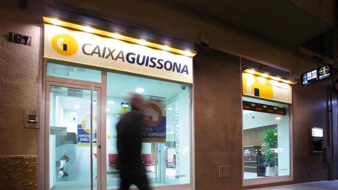 CaixaGuissona redueix beneficis fins als 4,7 milions d'euros, un 8,7% menys