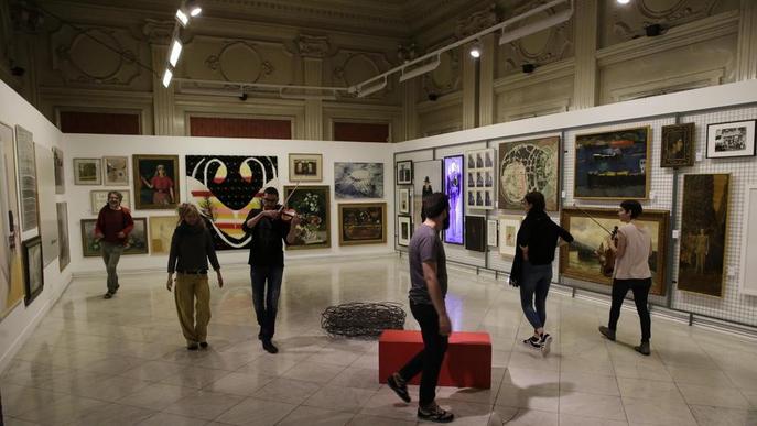 Diàlegs en dansa amb les obres d'art del Morera, una de les propostes de la Nit dels Museus