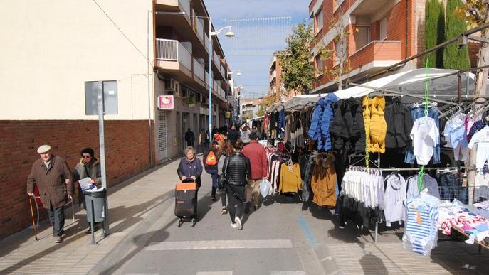 El mercat setmanal de Mollerussa anirà a l'avinguda del Canal durant les obres del centre