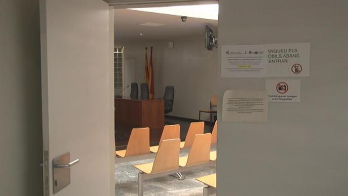 Seguiment massiu en jutjats de Lleida de la vaga “històrica” de jutges i fiscals