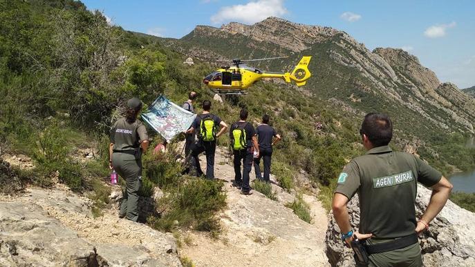 Evacuada una senderista a Alòs de Balaguer