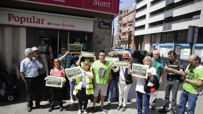 La PAH culpa l’administració i la banca del suïcidi d’un desnonat