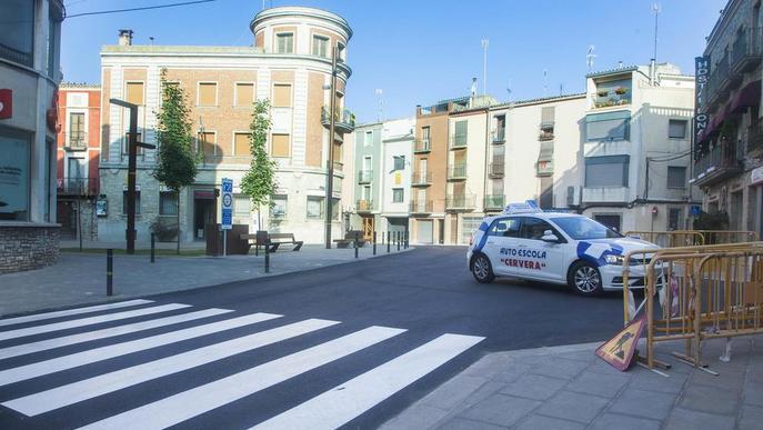 Cervera enllesteix l'última fase de millora del centre històric