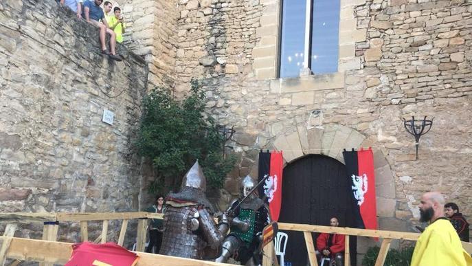 Combats medievals al castell de Montsonís