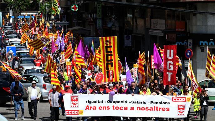 Només el 47 per cent dels ocupats de Lleida té un contracte fix i a jornada completa