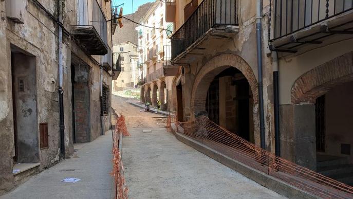 Les obres del carrer Botera de Balaguer seran al setembre