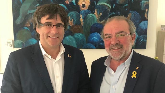 Reñé es reuneix amb Puigdemont a Brussel·les