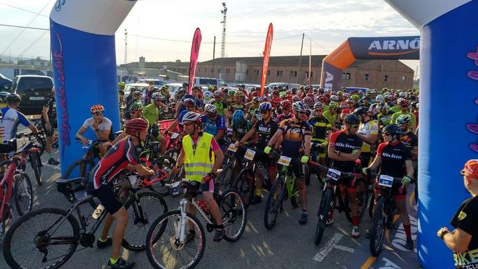 Més de tres-cents ciclistes a la Transplant Bike Almenar