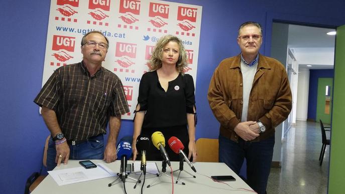 UGT denuncia l'existència a Lleida de 1.000 de subcontractats a les càrnies