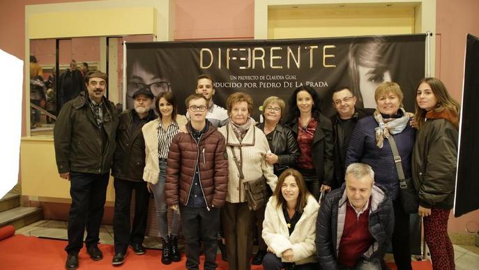 El Teatre Principal presenta el curt protagonitzat per 15 usuaris de Down Lleida