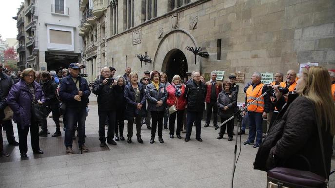 La Marea Pensionista de Lleida prossegueix les seues reivindicacions