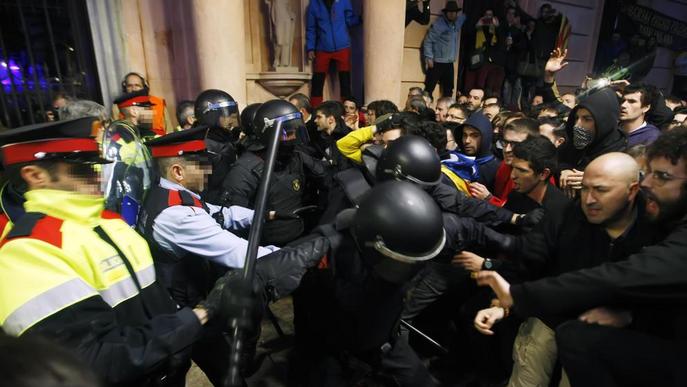 Els CDR de Lleida veuen "inadmissible" la multa a una persona que va participar en una protesta en suport a Puigdemont