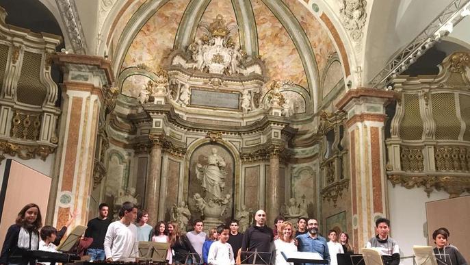 Concert conjunt dels alumnes de Cervera, Bellpuig i Sabadell