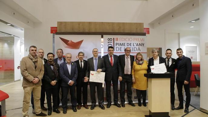 L’empresa de Corbins Biovert S.L., premi Pime de l’Any 2018 a Lleida