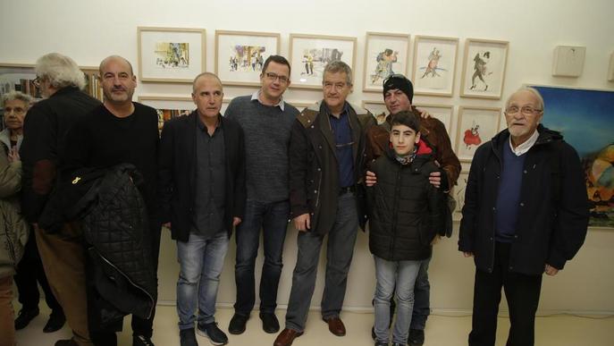 Exposició de Nadal a la galeria comercial Indecor de Lleida