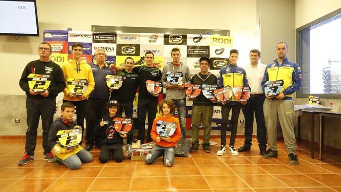 La Copa Rodi de dirt track entrega els premis als campions