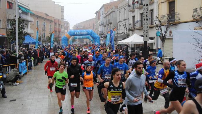 Cursa de l'Indiot amb 750 atletes a Mollerussa