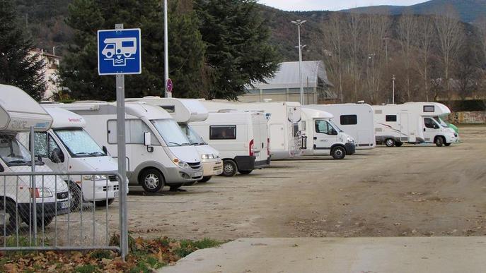 L’afluència d’autocaravanes a la Seu augmenta un 30% fins a les 3.700