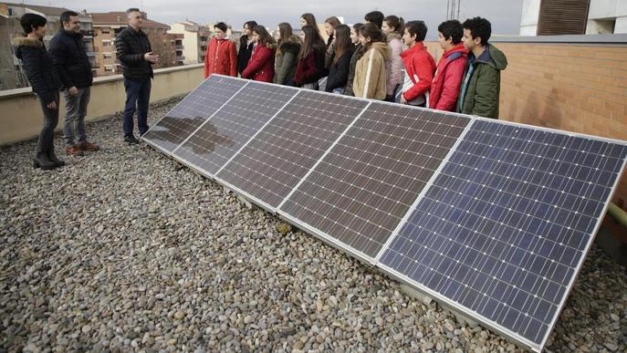 El Maria Rúbies, institut pioner a utilitzar energia solar per a autoconsum a Catalunya