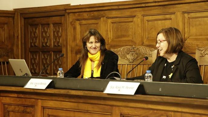 La consellera Borràs repassa 80 anys de cultura catalana
