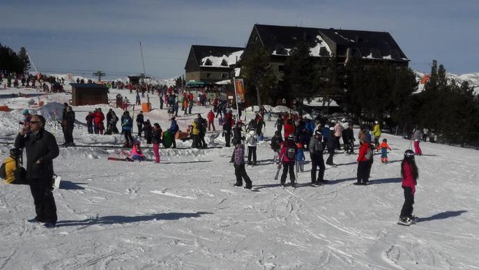 Gairebé 40.000 esquiadors a les pistes de Lleida