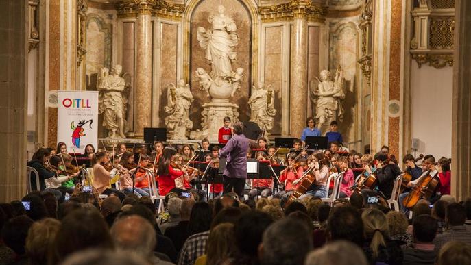 Debut de l’orquestra infantil de l’OJC a Cervera