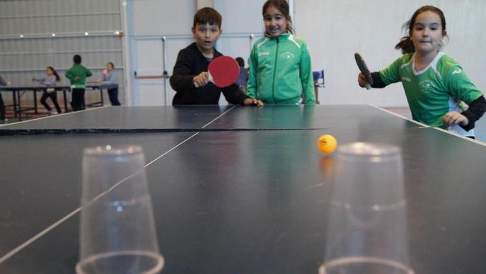 Tennis taula dins de l’horari escolar a Mollerussa