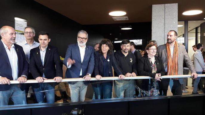 UP inaugura la nova seu a Lleida, amb mil metres quadrats