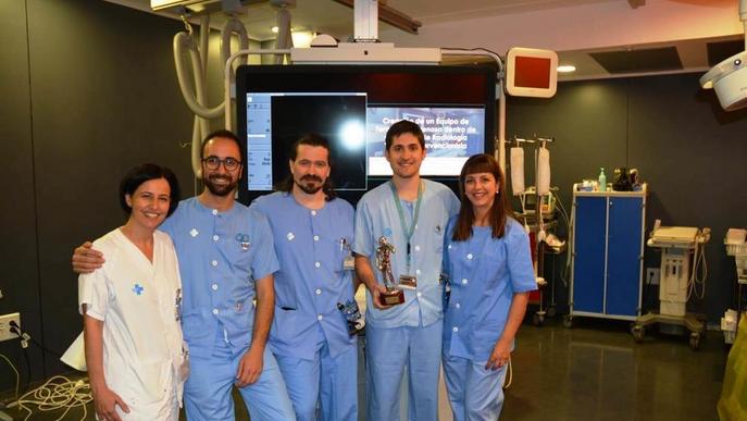 Premi per a infermers de radiologia vascular de l’Arnau de Vilanova