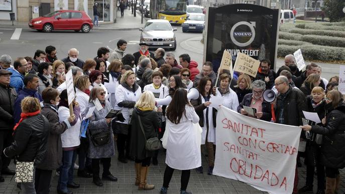 La vaga a l'hospital Santa Maria de Lleida s'ajorna al mes de juny per poder negociar