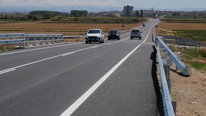Bellcaire i Linyola estrenen nova carretera