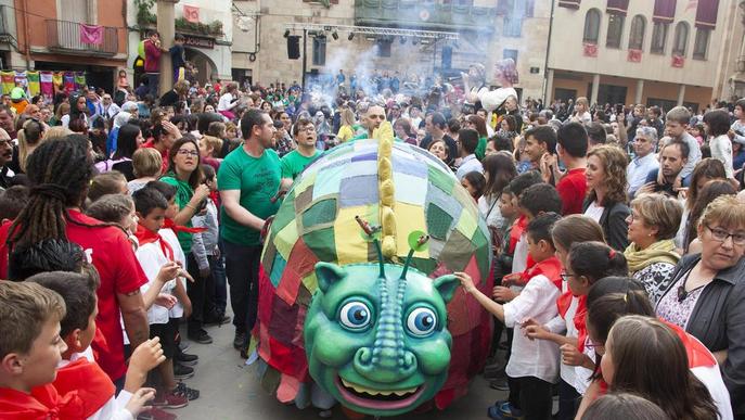 Els més petits donen inici a la festa major de Tàrrega