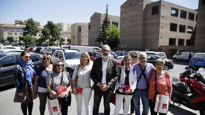 Larrosa vol soterrar el pàrquing del Rectorat i fer-hi un parc