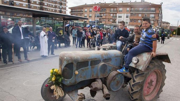 Desfilada de tractors a Agramunt