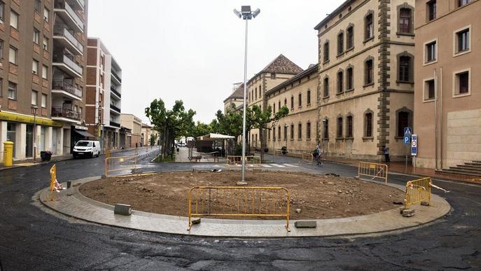 Cervera inicia la remodelació del cèntric passeig Jaume Balmes