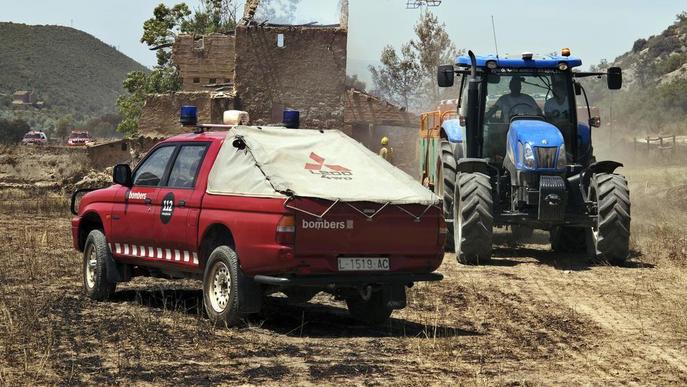 Màxima alerta per l’onada de calor i el risc d’incendis, amb 60 hectàrees calcinades ahir