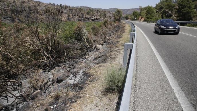 Controlat l'incendi de Ribera d'Ebre després de 4 dies en alerta