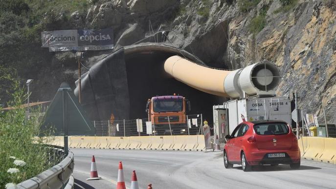 El túnel de Tres Ponts de la C-14 estarà perforat al setembre