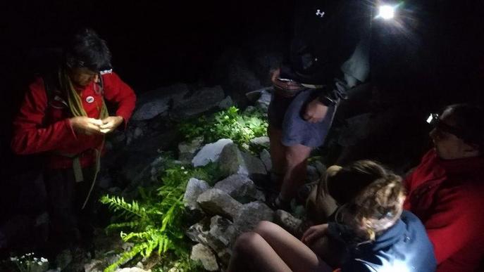 Rescat nocturn de set excursionistes a la Vall de Boí