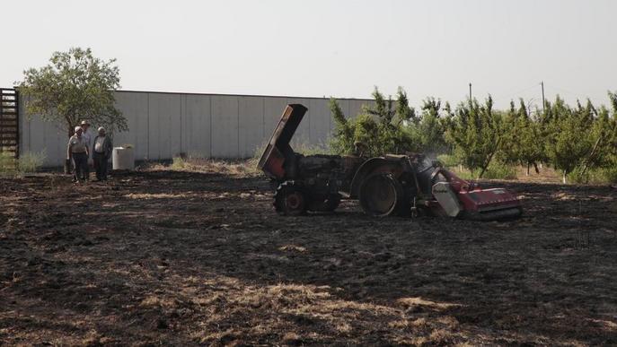 Tanquen el Montsec i la Baronia per l’alerta màxima d’incendi forestal