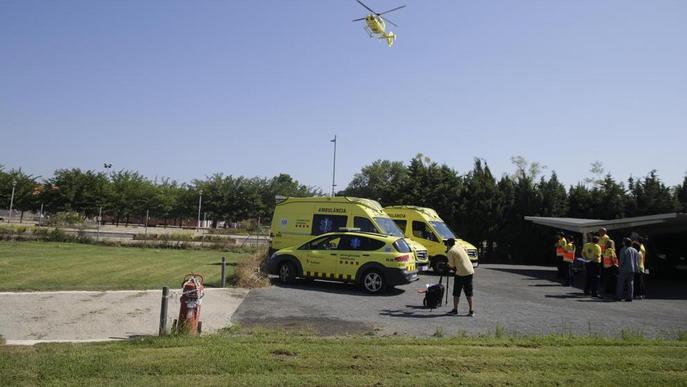 L’helicòpter del SEM ha fet més de cinquanta vols nocturns a Lleida en només sis mesos