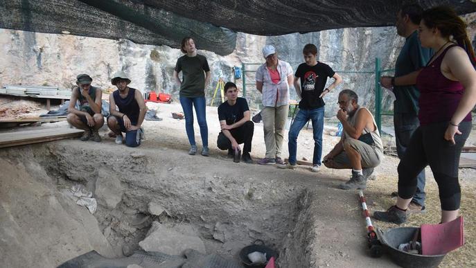 Identifiquen eines de fa 15.000 anys a Santa Linya