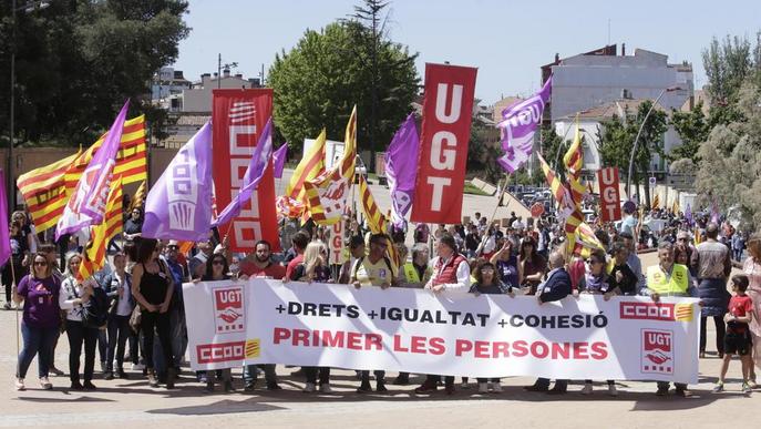 UGT guanya a Lleida i Girona i CCOO venç a Barcelona i Tarragona