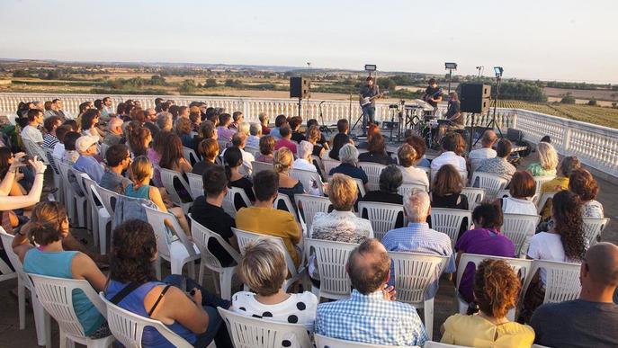 Pau Vallvé tanca el projecte 'Terrats en Cultura' de Tàrrega